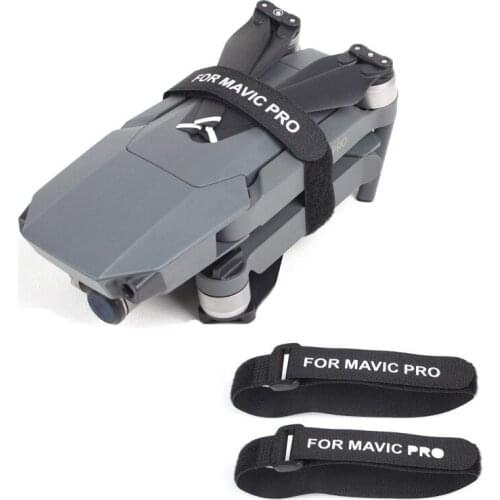 2pcs Propeller Blade motor Fixed/Fixer Magic Tape Straps Hook Loop Cable Cord Ties for DJI Mavic Pro/Mavic 2 Drone accessories