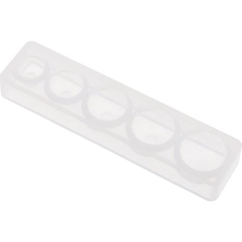 1 Set /5 Size Semisphere Novelty 3D Cabochon Silicone Mold Mould for Epoxy Resin DIY Pendent’s Craft Molds Xmas Décor Making