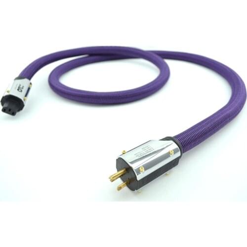 XLO Purple Rush US AC power cord cable ,hifi power cables AUDIO VIDEO SUPPLY CORD LINE