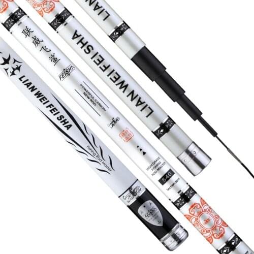 Carbon Fishing Rod Taiwan Fishing Rod Flying Shark Fishing Rod Carp Fishing Rod 28 tune 4H Fishing Rod Factory Direct selling