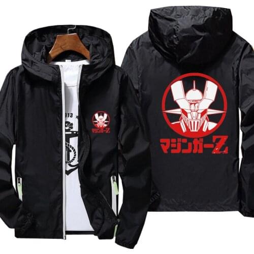 Mazinger Z Robot Jacket Men Women Waterproof Sun Protection Clothing Fishing Quick Dry Skin Windbreaker