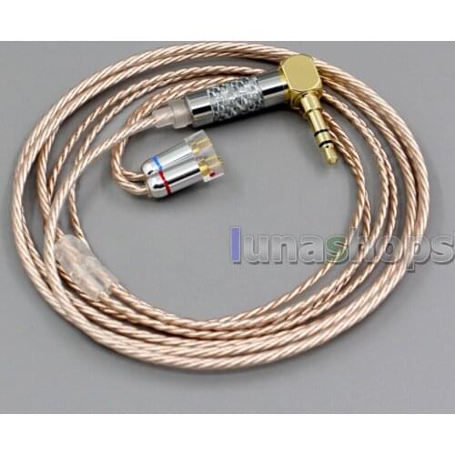 LN006369 Hi-Res Silver Plated XLR 3.5mm 2.5mm 4.4mm Earphone Cable For UE11 UE18 pro QDC Gemini-S Anole V3-C V3-S V6-C V6