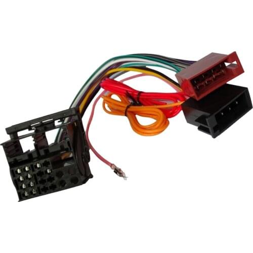 Msanzeo Car Radio Cable Iso Adapter Plug Conector for Opel Agila Combo Tigra Meriva