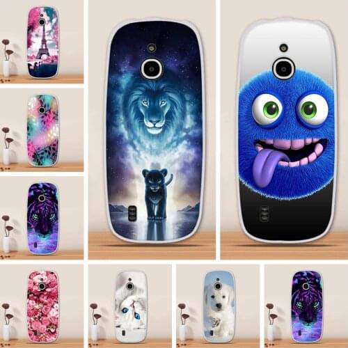 Soft TPU Case for Nokia 3310 3G 4G Case Silicone Funda Coque Capa Shell Bumper Protective Phone Case for Nokia 3310 Back Cover