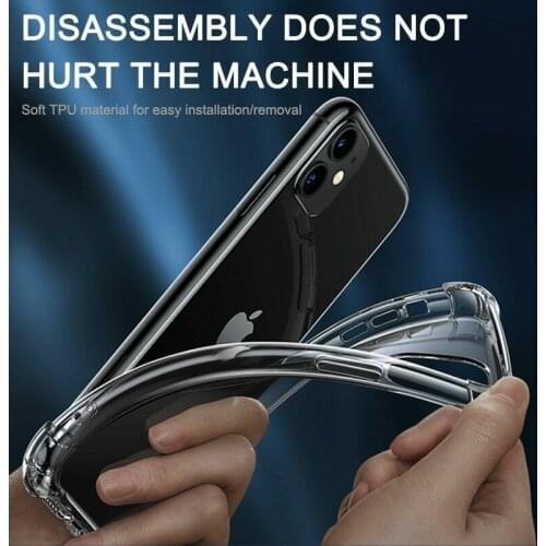 Full Body 360 Transparent Shockproof Ultra-Thin Clear Case For iPhone XS Max XR X Soft TPU Silicone For iPhone Back Phone Case