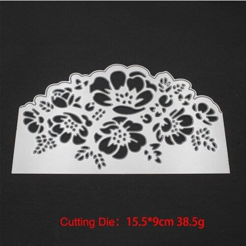 Rose Flower Lace Metal Cutting Dies Stencils for DIY Scrapbooking Photo Album Decorative Embossing Invitation Card Craft Die Cut