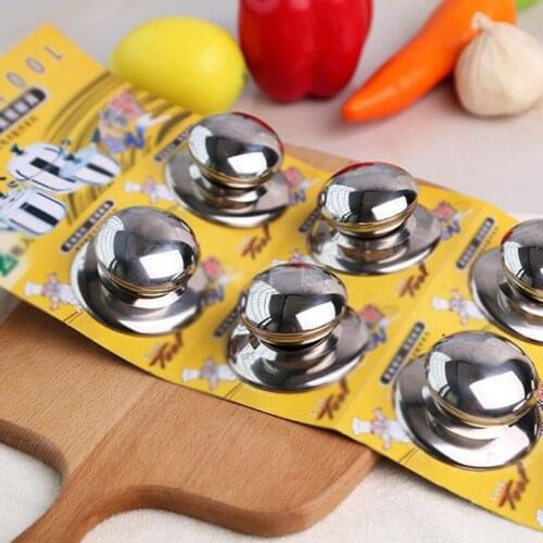 Stainless Steel Pot Lid Knob Universal Pot Cover Handle Pan Lid Handle Kitchen Lid Replacement Replacement Knobs Cover