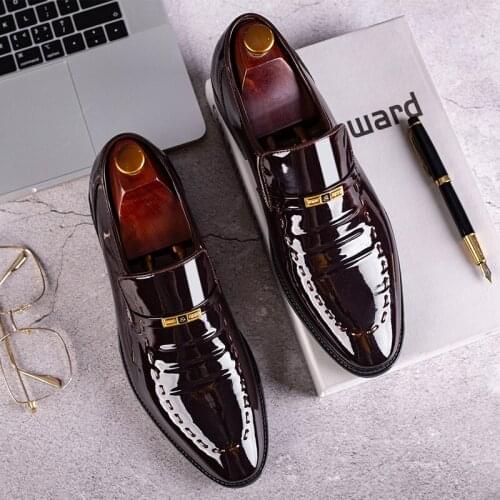 Loafers Men Dress Shoes 38-48 Large Size Fashion Breathable Casual Business Male Mens Shoe 2021 Zapatos De Vestir De Los Hombres