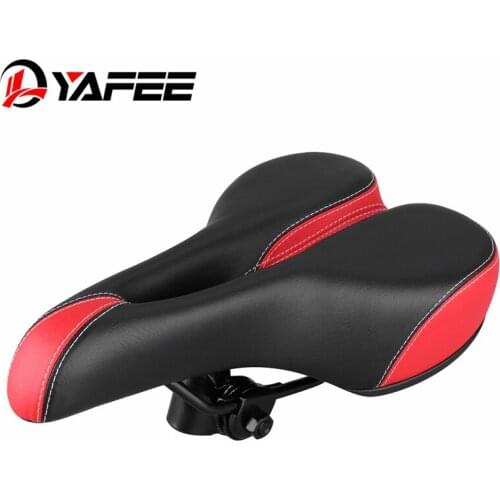 YaFee Bike Saddle MTB Bicycle Retro Hollow Breathable Cushion Seat Soft Comfortable Road Cycling Bicycle Saddle Accessories