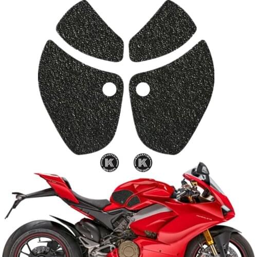 Motorcycle For DUCATI PANIGALE V4 SPECIALE Panigale 2018 Tank Grip Fuel Stickers Traction Pad Side Knee Grip Protector Sticker