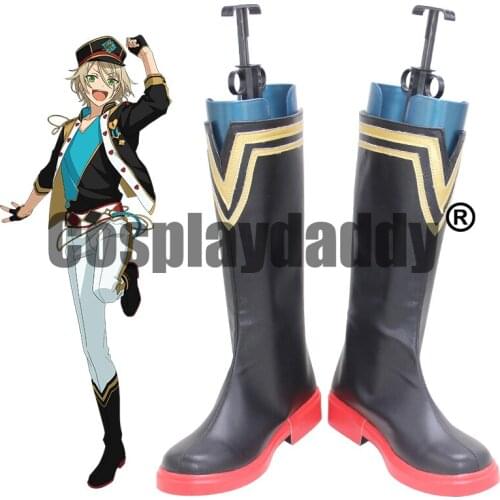 Ensemble Stars! ALKALOID A Lovely Beauty with Thorns Aira Shiratori Original Bloomed Ver. Game Cosplay Shoes Boots X002