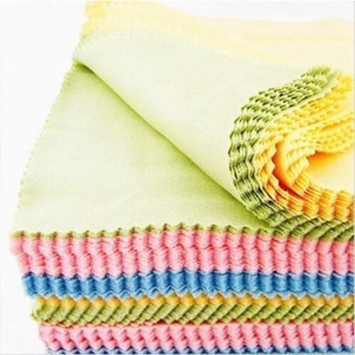 10pcs Microfiber Glasses Cleaning Cloth Lens Cloth Wipes For Lens 13*13cm for glasses Camera Computer