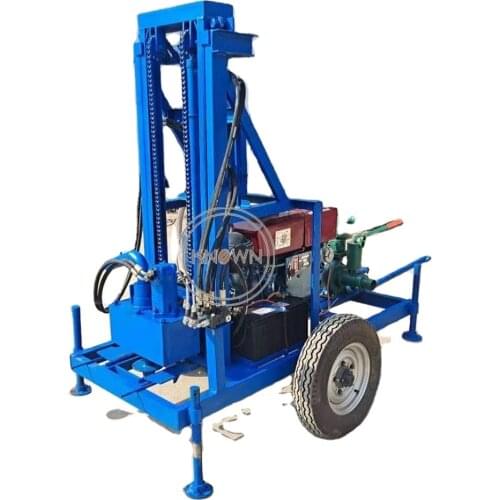 Electric Deep Borehole Water Well Drilling Machine for Sale Hydraulic Mine Drilling Rig Hole Drilling Machines