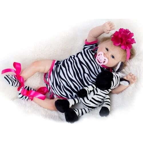 48cm Bebe Reborn Dolls Silicone Reborn Baby Cute Realistic Babies Gift for Girls Birthday Gift SDK-76R6