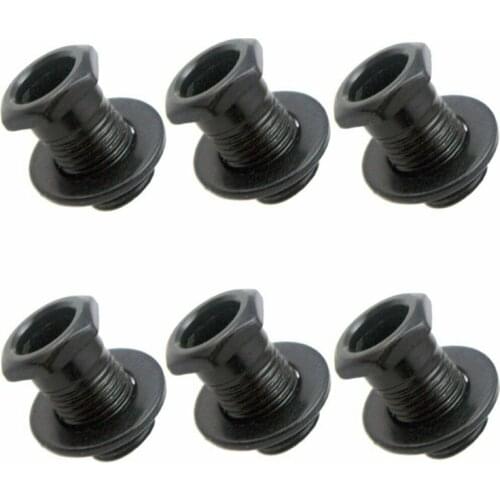 6 Set Iron Tuning Peg Tuning Key Bushing with Washer Gasket