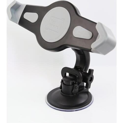 Car tablet PC stands holder 360 degree adjustable Suction Cup for 7-12inch iPad Tablets Mount Bracket Tablet Black Car holder AT