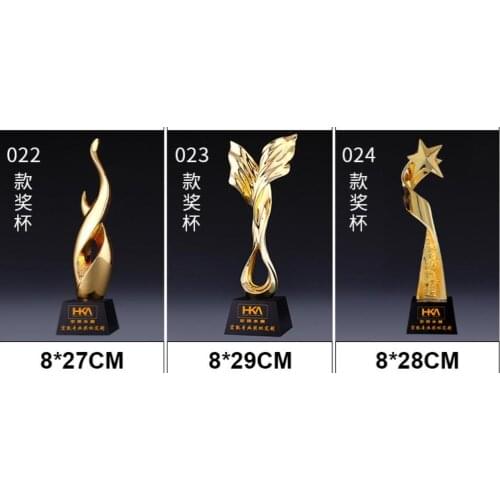 Resin sales champion crystal honor trophy commemorative award customized arts and crafts furniture decoration