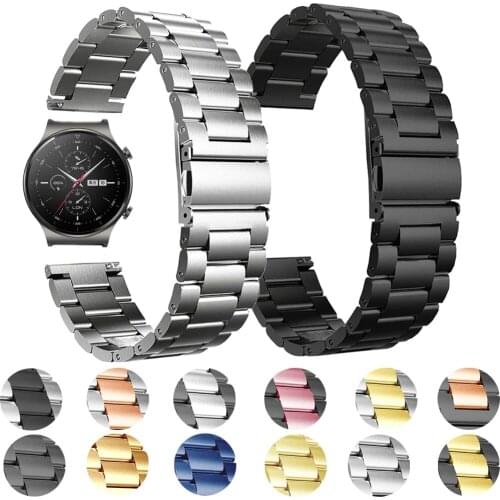 Metal Wrist Straps Band For HUAWEI WATCH GT 2 Pro gt 2 pro Stainless steel Strap Bracelet For HUAWEI gt2 pro 20mm 22mm Watchband