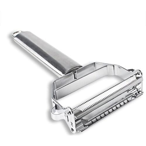 Multifunctional peeler double head vegetable cutter shredder shredder shredder brush peeling knife potato masher kitchen tools