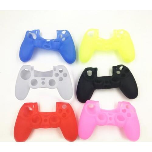 For PS5 Soft Silicone Gel Rubber Jelly Game Console Cover Translucent Non Slip Joystick Protective Case for PlayStation5 Gamepad