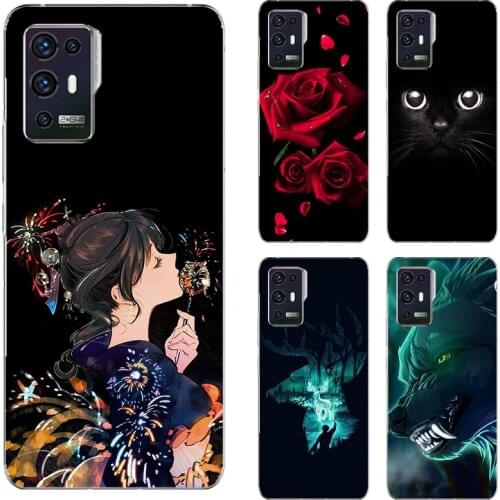 Fashion Printed Soft TPU Phone Case For ZTE Axon 30 Pro Ultra Blade S30 Pro Cover silicone