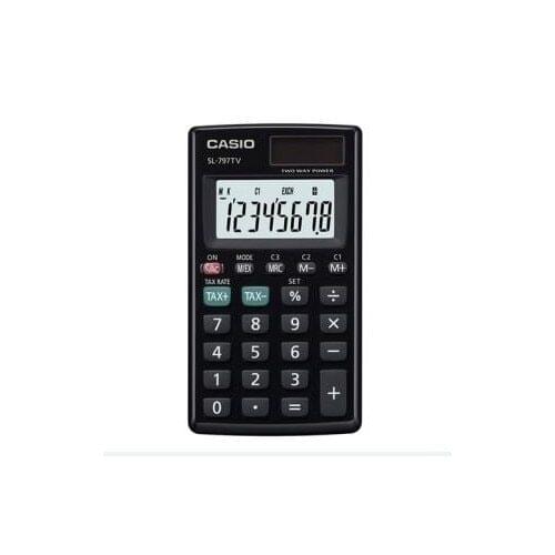 Casio SL-797 8 Digit Calculator Solar