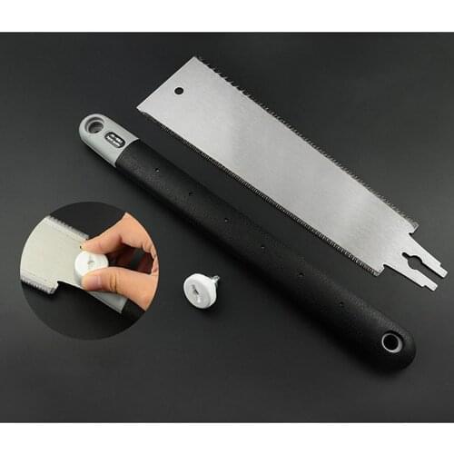 Double Edge Razor Saw Japanese Style Pull Saw Teeth Per Precision Hand Saw For Tenon Woodworking Tools C6UE