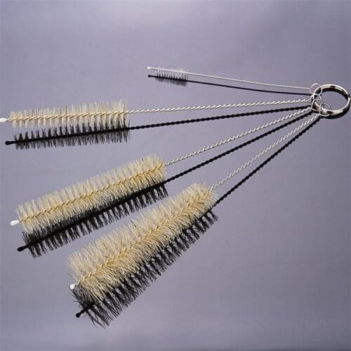 Stylish 4pcs/set Pro Nylon Brush Set for kitchen toilet household Baby Bottle Cleaning Brushes Teapot Nozzle Clean Tool