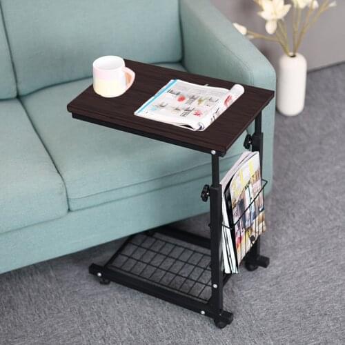 Bed Table for Laptop Multipurpose Coffee Side Tables Breakfast Magazine Table for Living Room Sofa Furniture for Bedroom Home