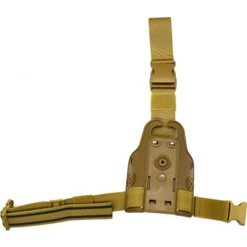 Tactical Airsoft Pistol Leg Gun Holster Platform For Glock 17 19 22 M9 1911 SIG P226 Holster Adapter Paddle Hunting Accessories