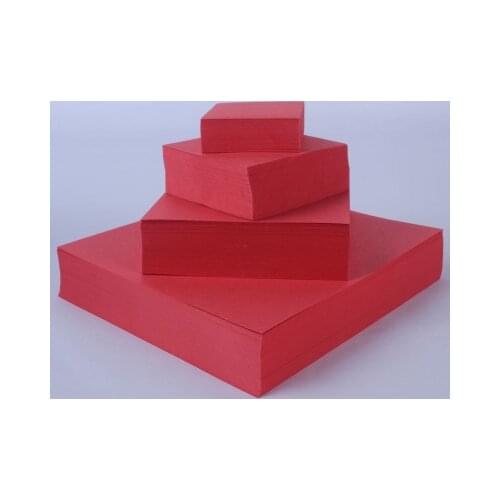 Dark red origami colorful origami love heart square origami childrens fun handmade paper