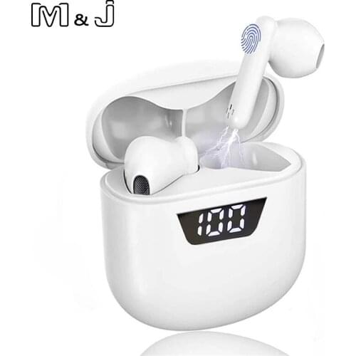 Mini TWS Touch Control Bluetooth 5.0 Earphones Wireless 4D Stereo Headphones Noise Cancelling Gaming Headset For Smartphones