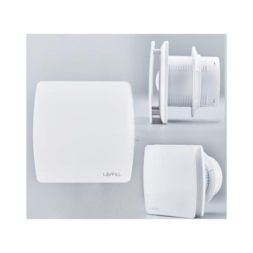 6inch Ventilation Fan Low Noise 220V Ventilation Home Bathroom Kitchen Bedroom Toilet Wall Silent Exhaust Fan Free Shipping