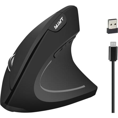 YWYT Optical Mouse 2.4G Vertical Mouse Portable Wireless Mouse Ergonomic Gaming Mouse for PC Laptop
