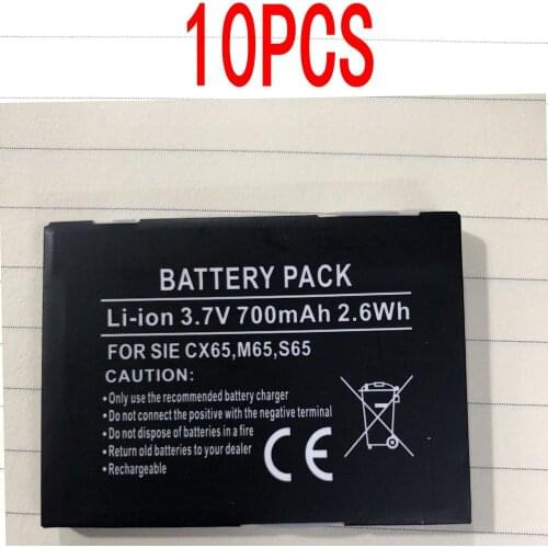10pcs 700mah battery for CXI70,CXT65,CXT70,CXV65,CXV70,M65,M75,M8,S65,S65V,S66,S75,SK65,SP65 battery For BenQ-Siemens M81