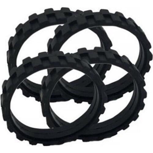 4Pcs Tires for IROBOT ROOMBA Robot Vacuum Cleaner Wheels Series 500 600 700 800 I7 S9 Irobot Wheel Replacement Parts
