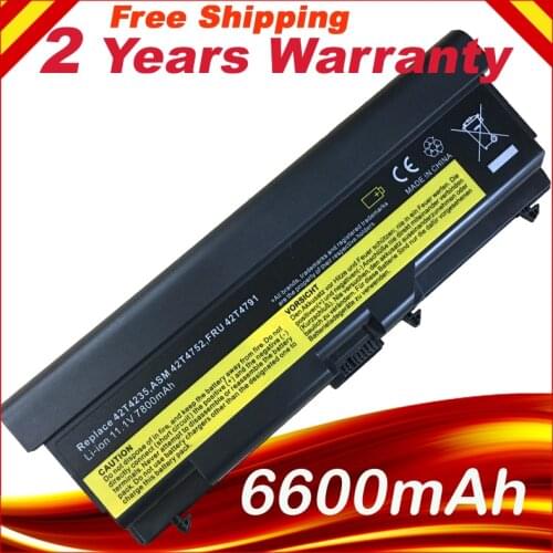 9Cell Battery for Lenovo ThinkPad E40 E50 E425 SL410 SL510 T410i T420 T510i W510