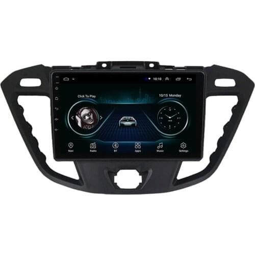 Car Autoradio CarPlay For Ford Transit Custom 2013 2014 2015 Android10 Car Multimedia Radio Video Player GPS Navigation WIFI 4G