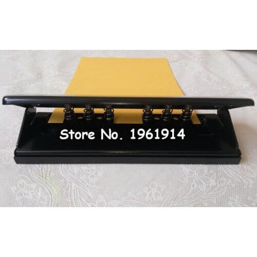 6 Holes Paper Punch for Scrapbooking Punch Handmade Cut Card Hole Puncher For DIY Gift Card Paper Punch