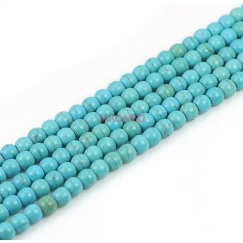 JAKONGO Nature Round Green Loose Stone Beads for Making Bracelet Handmade DIY Jewelry 4mm