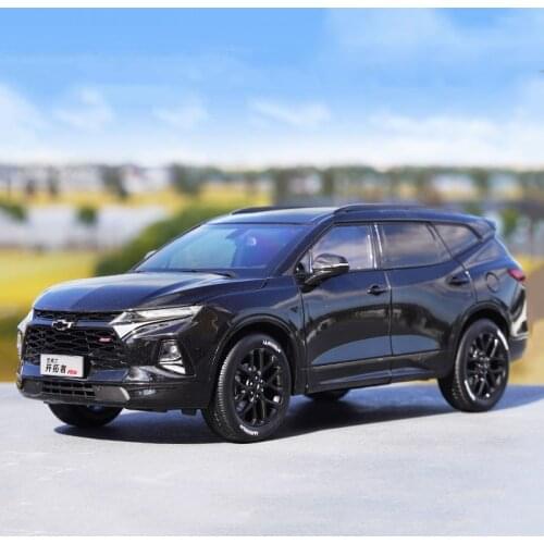 Diecast 1:18 Trailblazer ​​Off-road Vehicle SUV Alloy Simulation Car Model Metal Static Collection Decoration Ornament Display