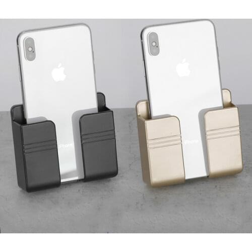 Mobile Phone Charging Stand Wall-mounted Rack On Bed Sticky Wall-mounted Multi-function Non-punch Toilet Bedside Universal