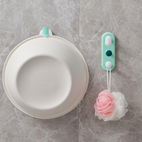 The new Adjustable Washbasin Holder Hook Kitchen Bathroom Rack Basin Storage Rack No-punching Multifunction Wall Hangers Hooks