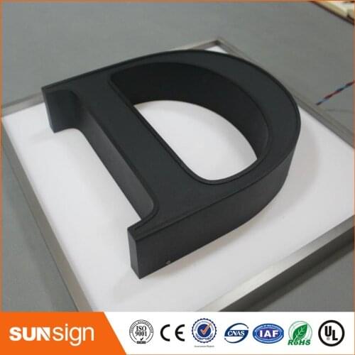 Custom sign boards high brightness led sign letters