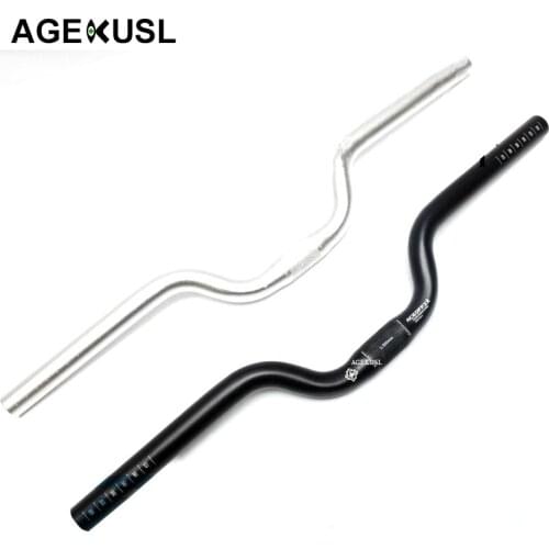 TWTOPSE 170g Ultralight 25.4mm Bike Handlebar For Brompton Folding Bicycle AL7005 Length 520mm M Type Handle Bar Bike Parts