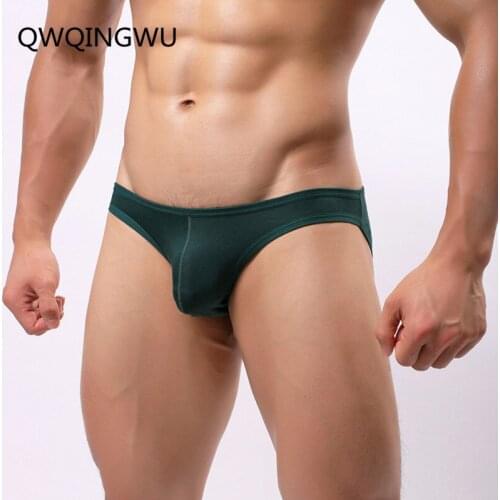 Sexy Man Underwear Briefs Modal Spandex Mini Briefs Panties/Gay Funny Bulge Penis Pouch Jockstraps Lingerie Breather Soft Briefs