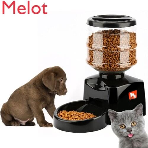 Summer New Smart Snack Pet Supplies Timing Automatic Pet Feeder Dog Food Cat Feeding Machine Convenient Family Gift Durable