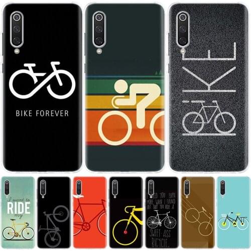 Bicycle Bike Sport Coqu Cover Phone Case For Xiaomi Mi Note 10 11 9 8 10T 9T CC9 5X 6X Pocophone F1 X3 F2 Pro Lite A1 A2 A3 Coqu