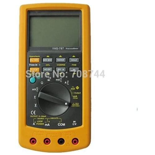 YHS-787 Digital Process Calibration Multimeter Tester