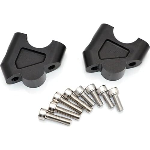 1set Motorcycle Handle Bar Clamp Raised Extend Handlebar Mount Riser For BMW R1200GS R 1200 GS LC ADV 2013 2014 2015 2016 2017